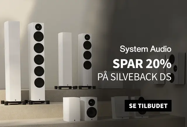 Spar 20% på System audio silverback DS